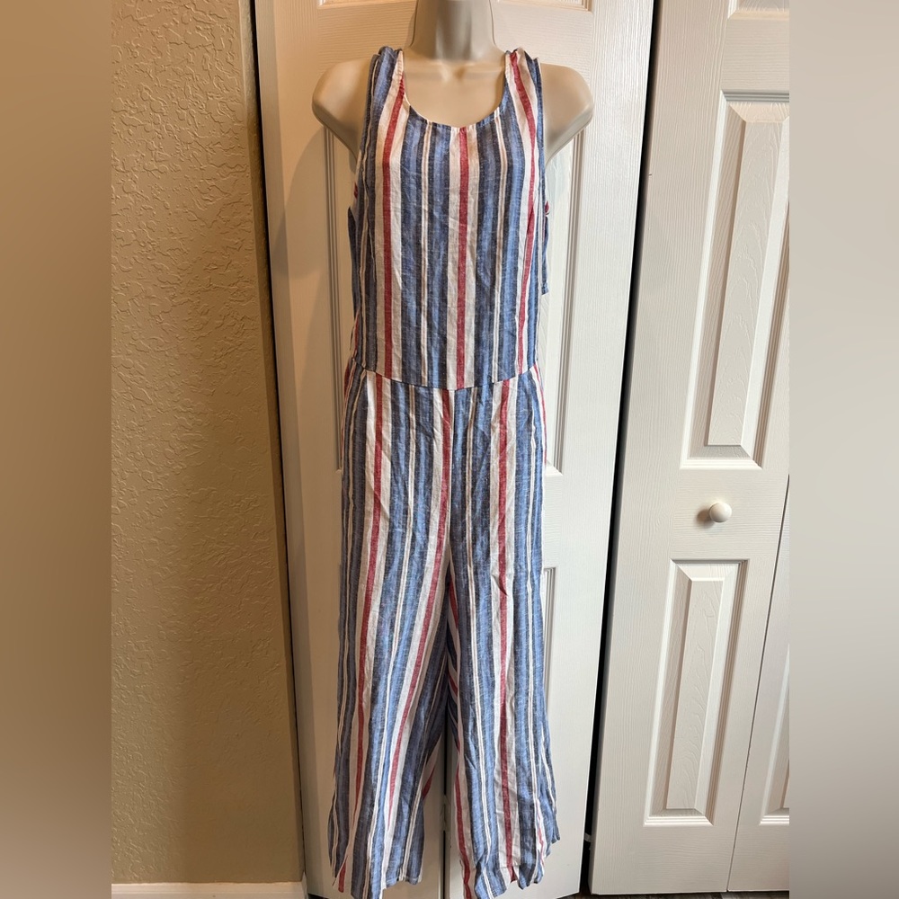 Potters Pot Linen Jumpsuit